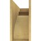 Ekena Millwork 10"W x 30"D x 20"H Classic Viola Rough Cedar Woodgrain TimberThane Corbel, Primed Tan CORUR10X30X20VIORCPR - alternate 3